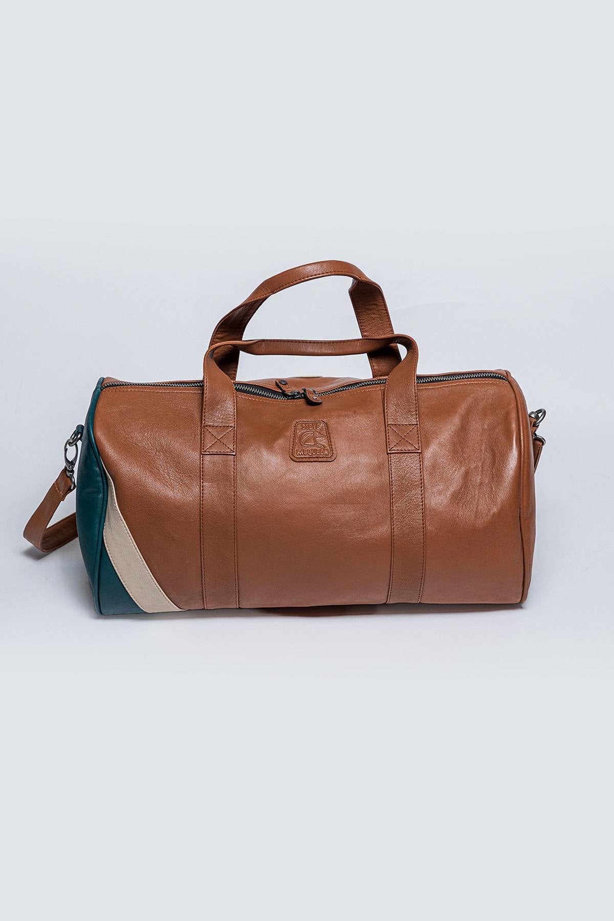 Steve McQueen vintage brown leather bag - Image n°2