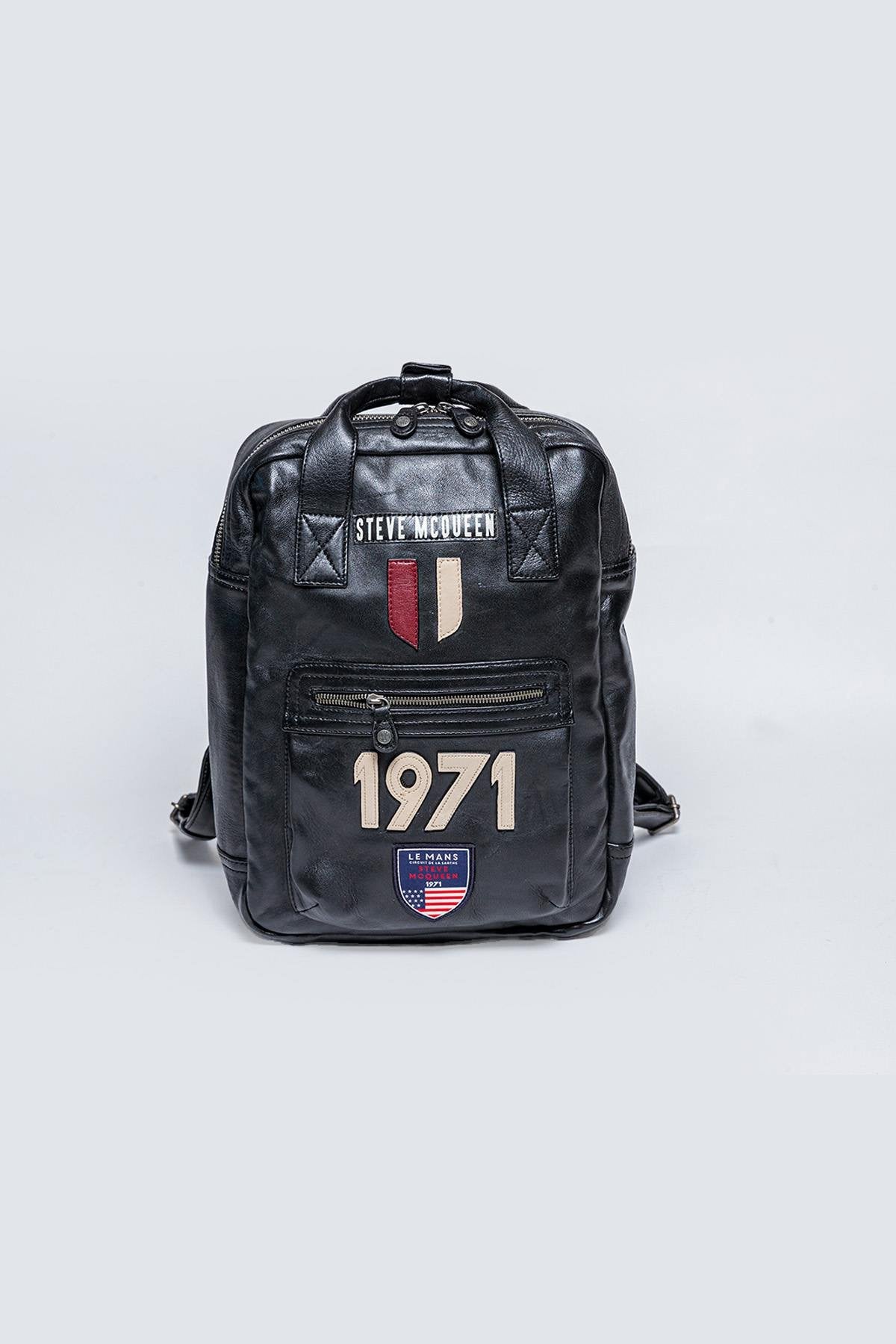 Steve McQueen 1971 black backpack - Image n°1