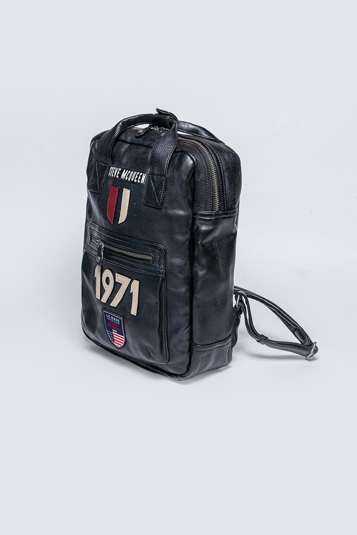 Steve McQueen 1971 black backpack - Image n°3