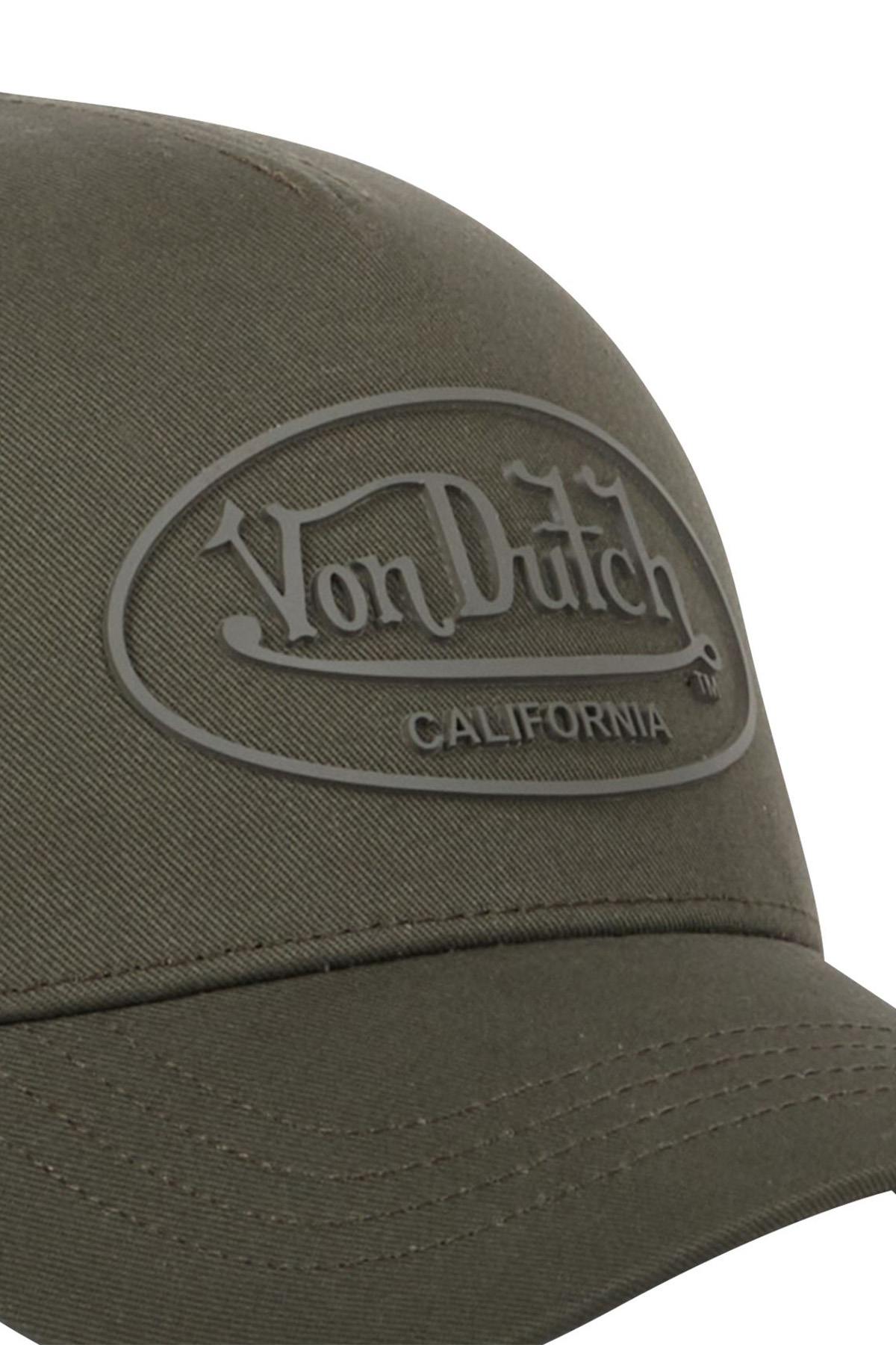 Khaki tone-on-tone trucker cap - Image n°2