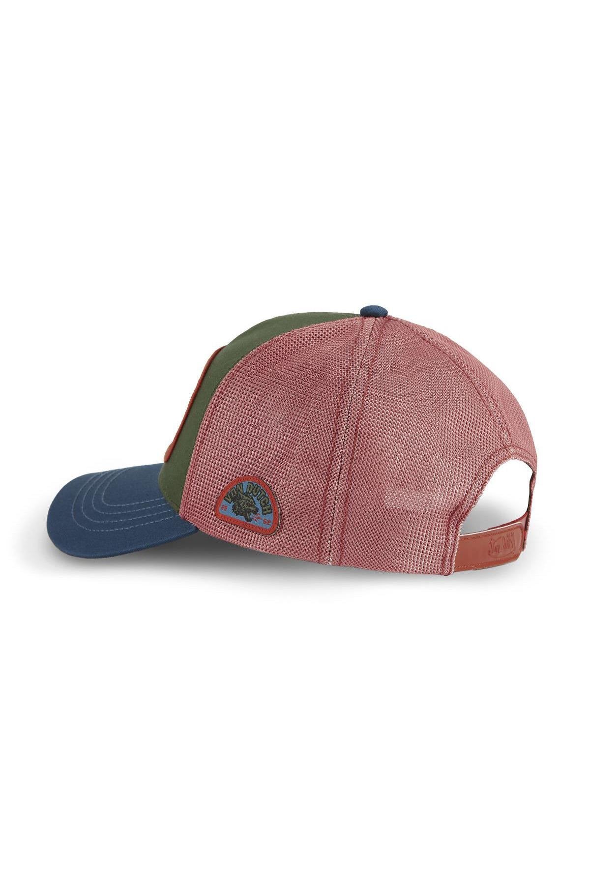 Tricolor cap with patch - Image n°3