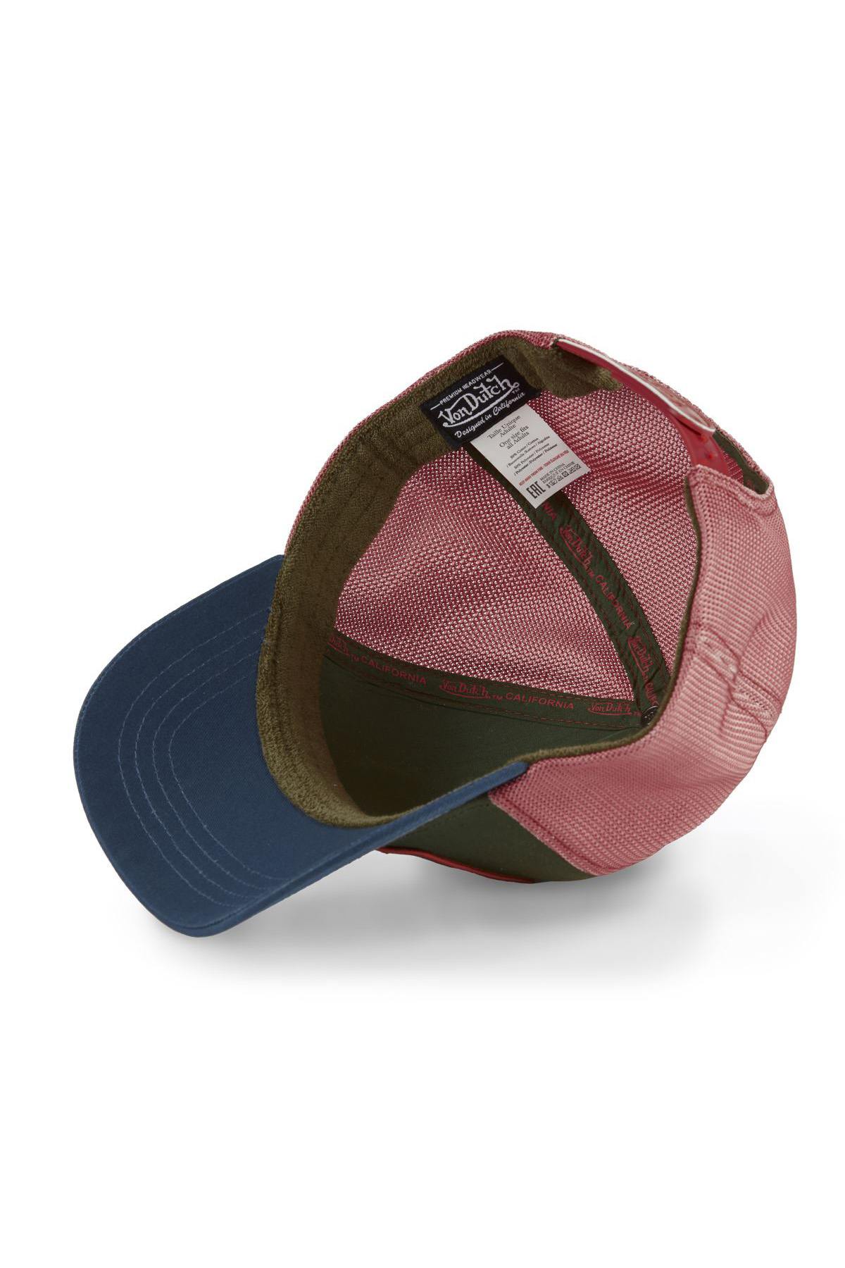 Tricolor cap with patch - Image n°5