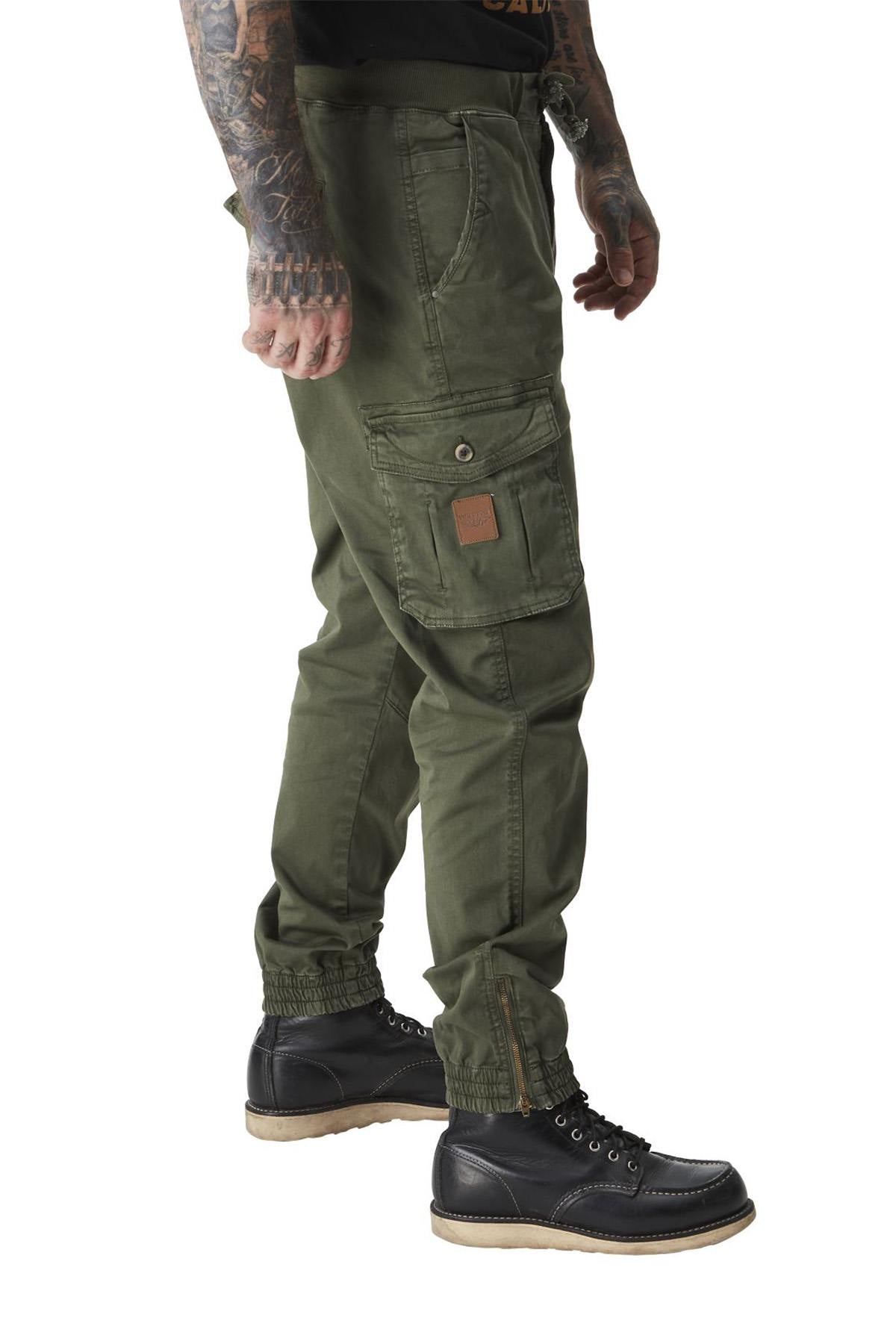 Men's Khaki Cargo Pants - Image n°4