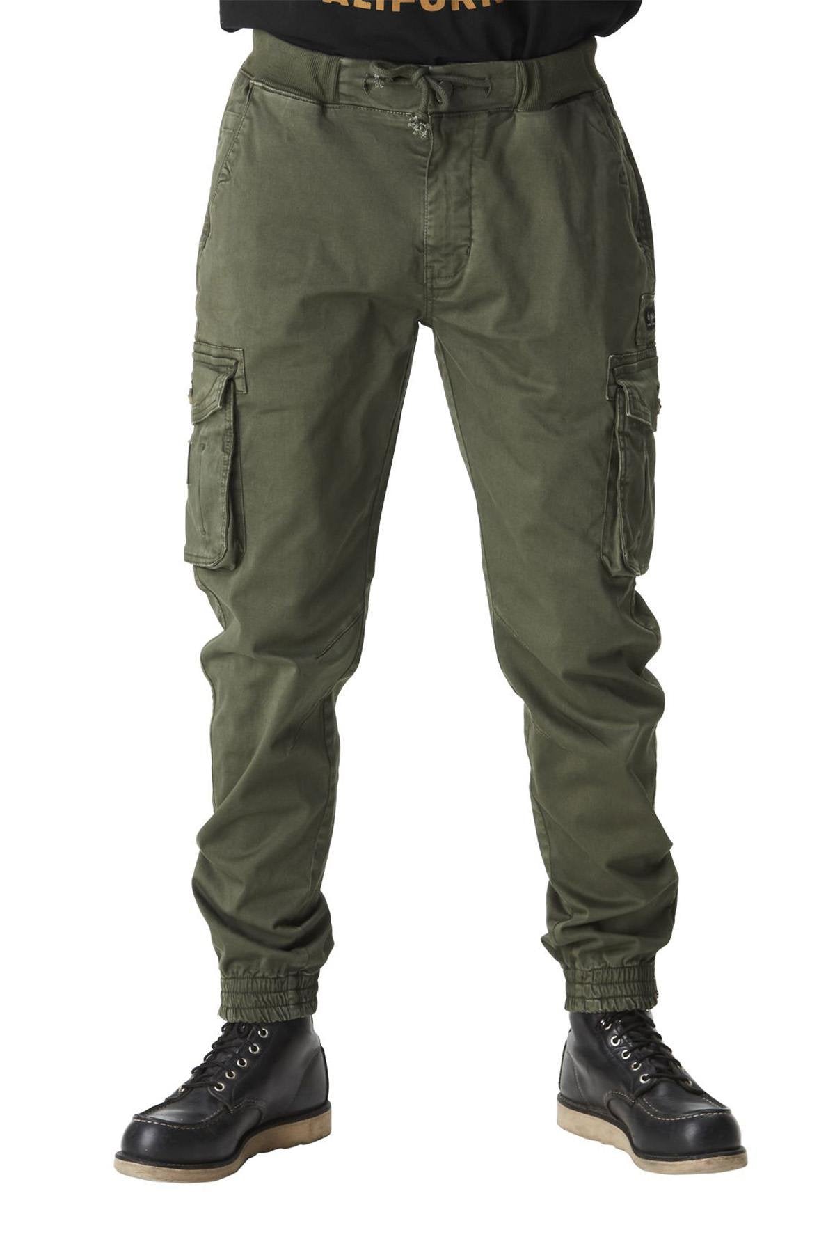 Men's Khaki Cargo Pants - Image n°1