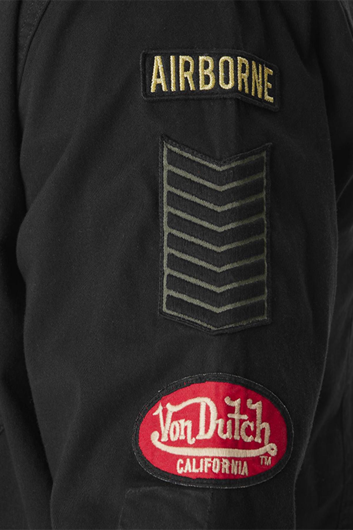 Black shirt with patches - Image n°4