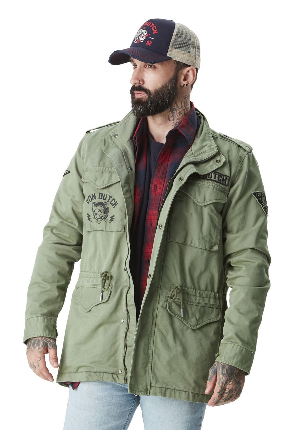 Cotton military jacket - Image n°1