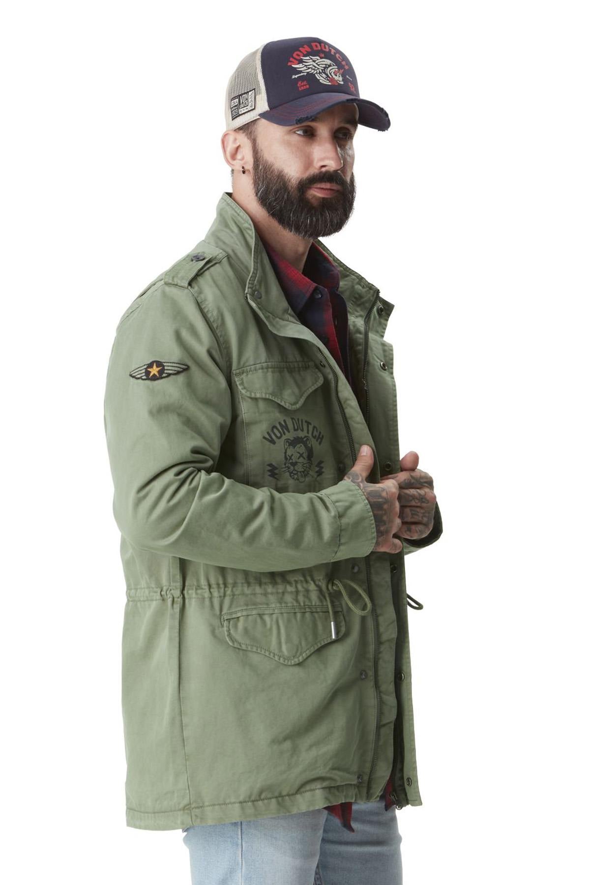 Cotton military jacket - Image n°6