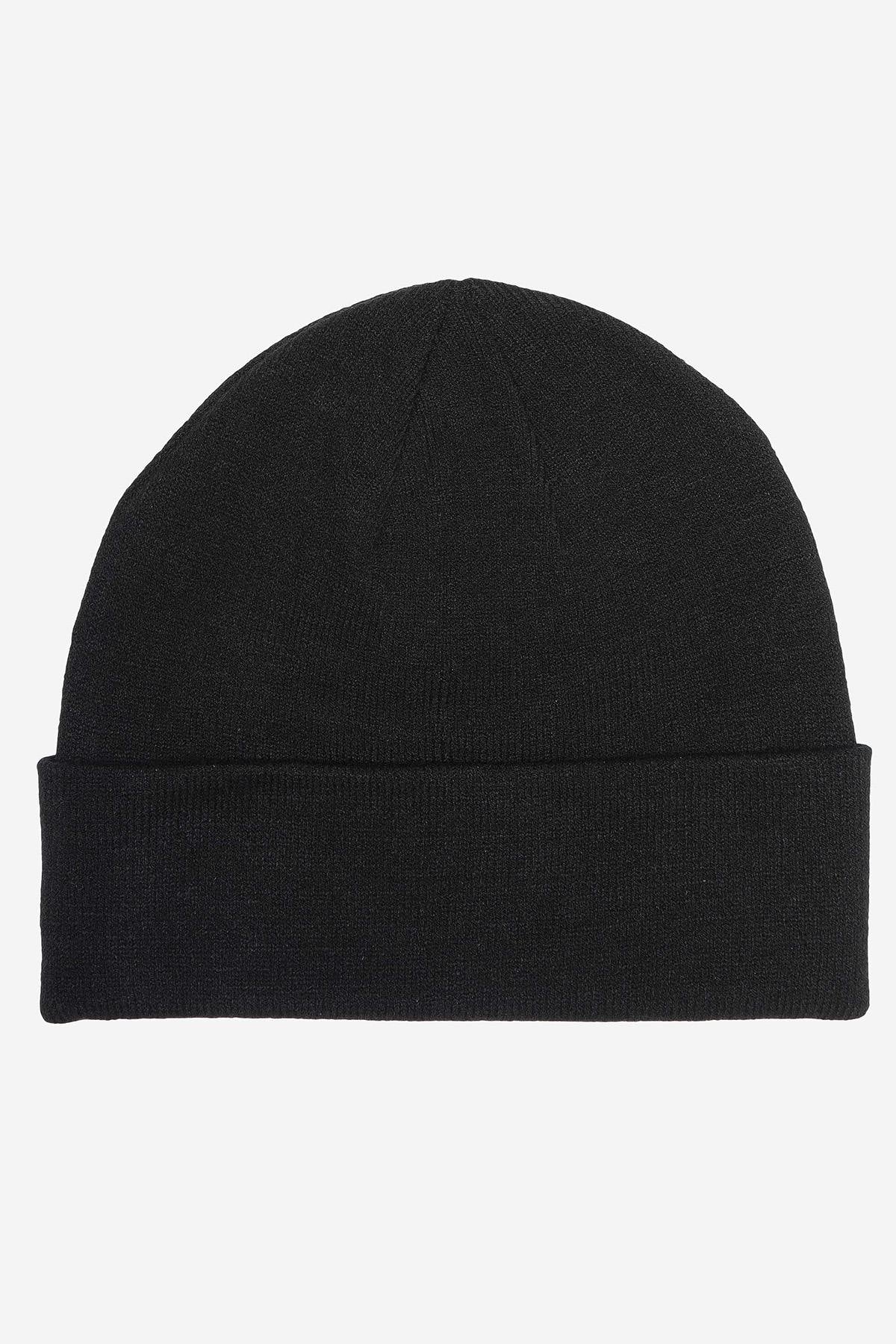 Black beanie for men - Image n°3