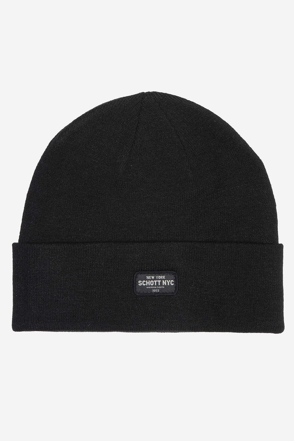 Black beanie for men - Image n°4