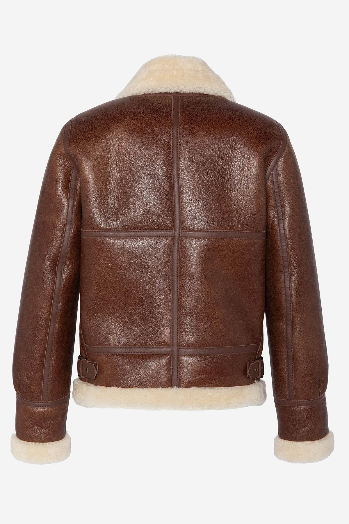 Women's Mocha Bomber Jacket - Image n°5