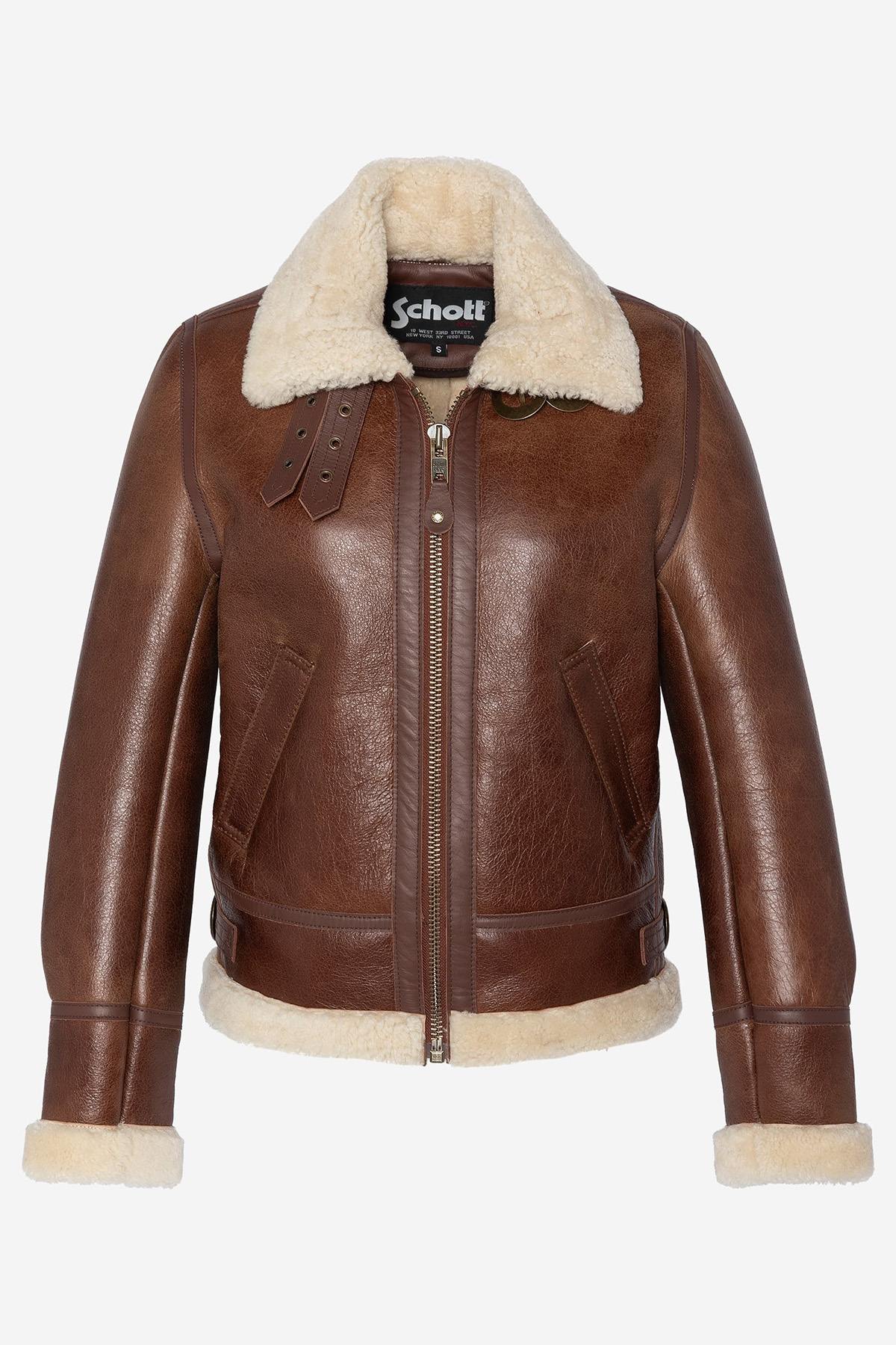 Women's Mocha Bomber Jacket - Image n°6