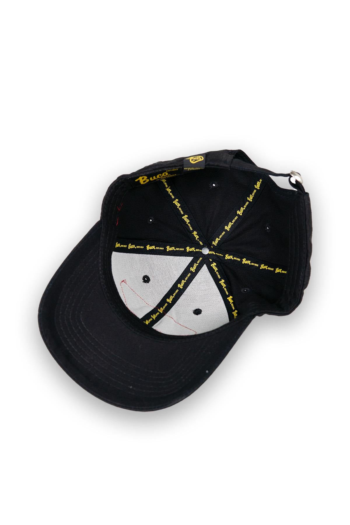 Black cap with red diamond logo - Image n°3