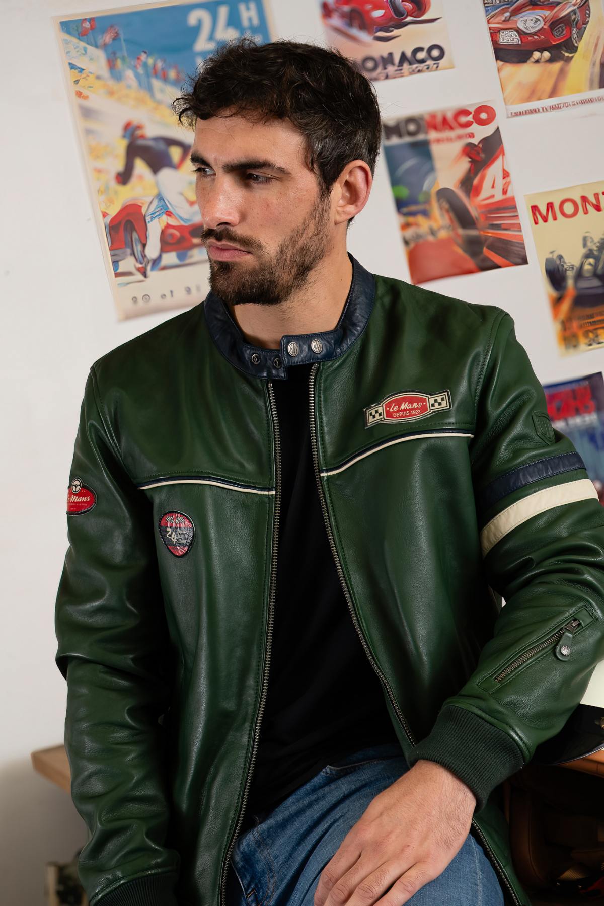 24h Le Mans Racer Jacket green - Image n°1