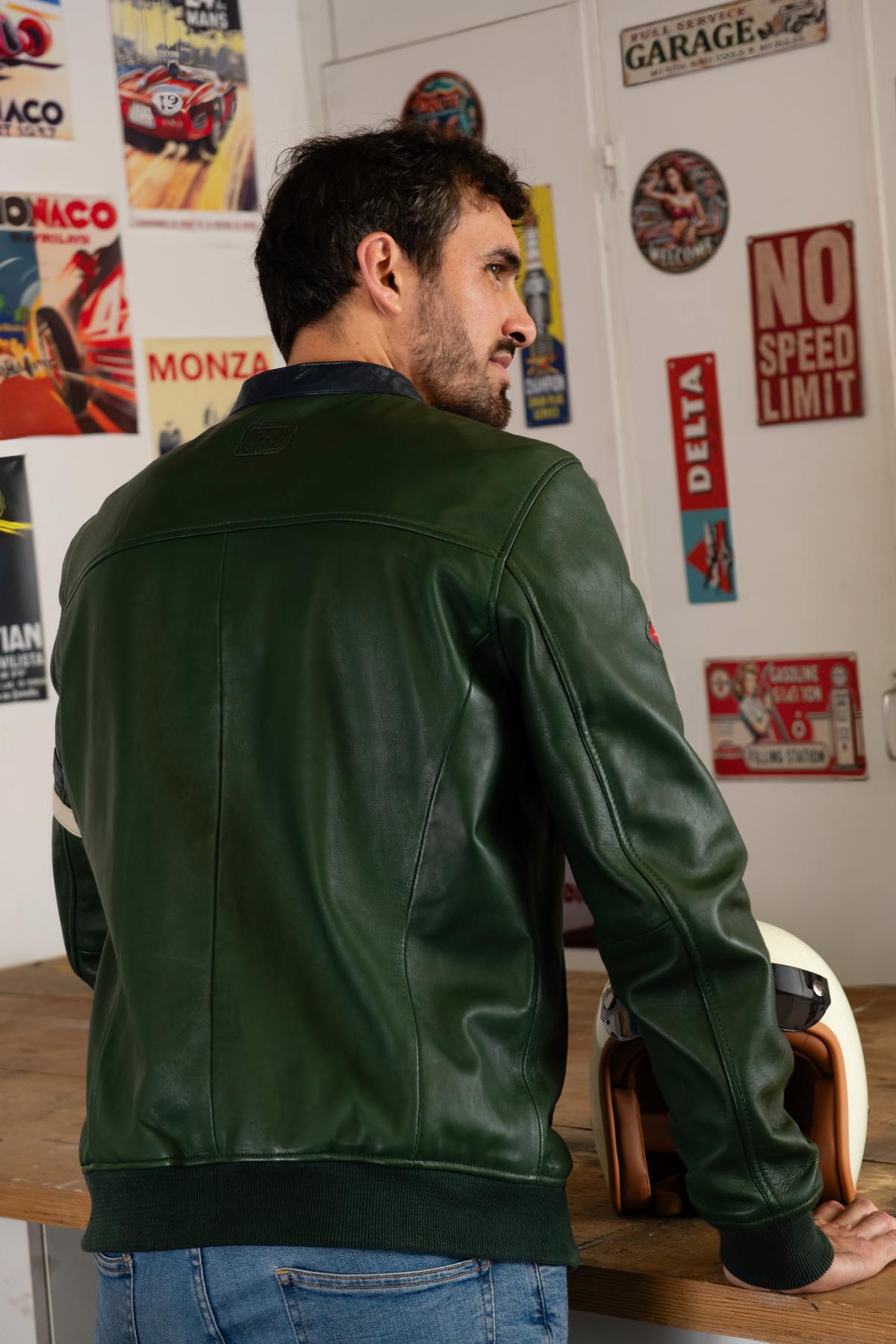 24h Le Mans Racer Jacket green - Image n°4