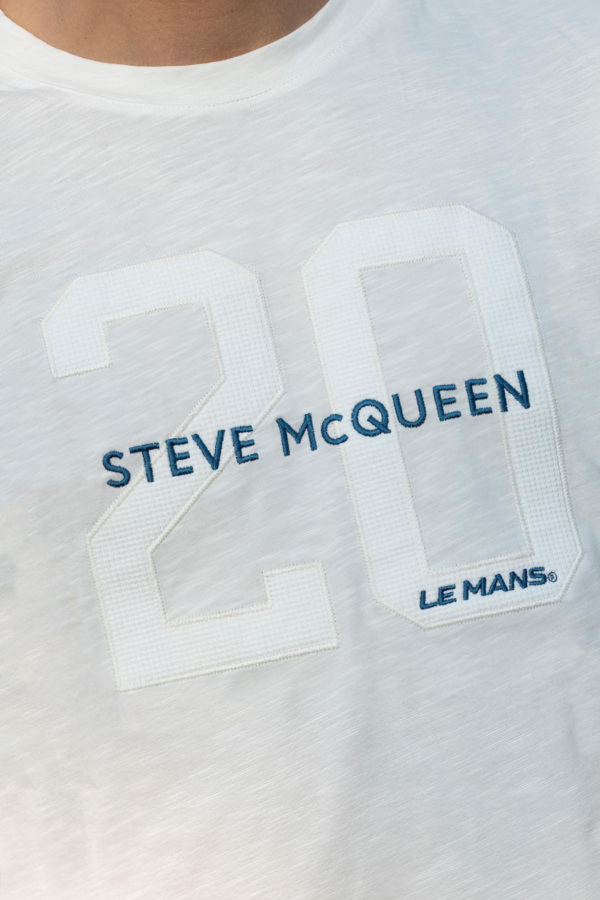 Steve McQueen ecru short-sleeved t-shirt - Image n°2