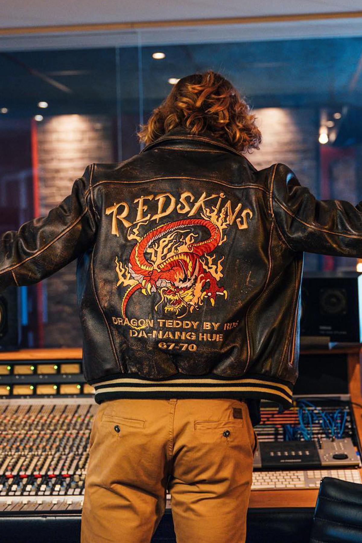 Redskins Vintage Dragon Leather Jacket - Image n°1