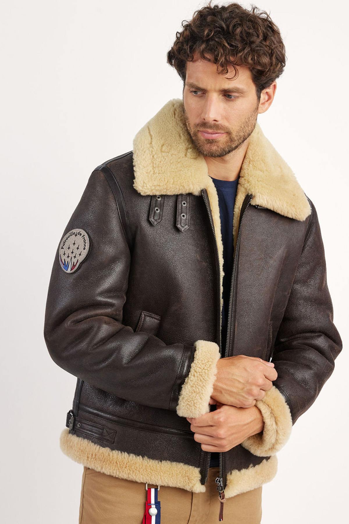 Sheepskin Bomber Patrouille de France - Image n°1