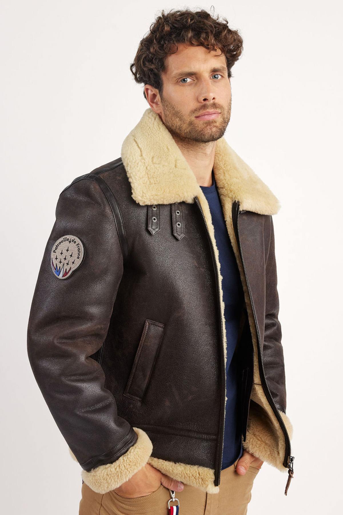 Sheepskin Bomber Patrouille de France - Image n°7