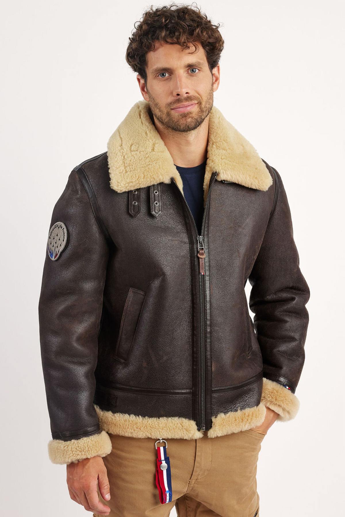 Sheepskin Bomber Patrouille de France - Image n°8