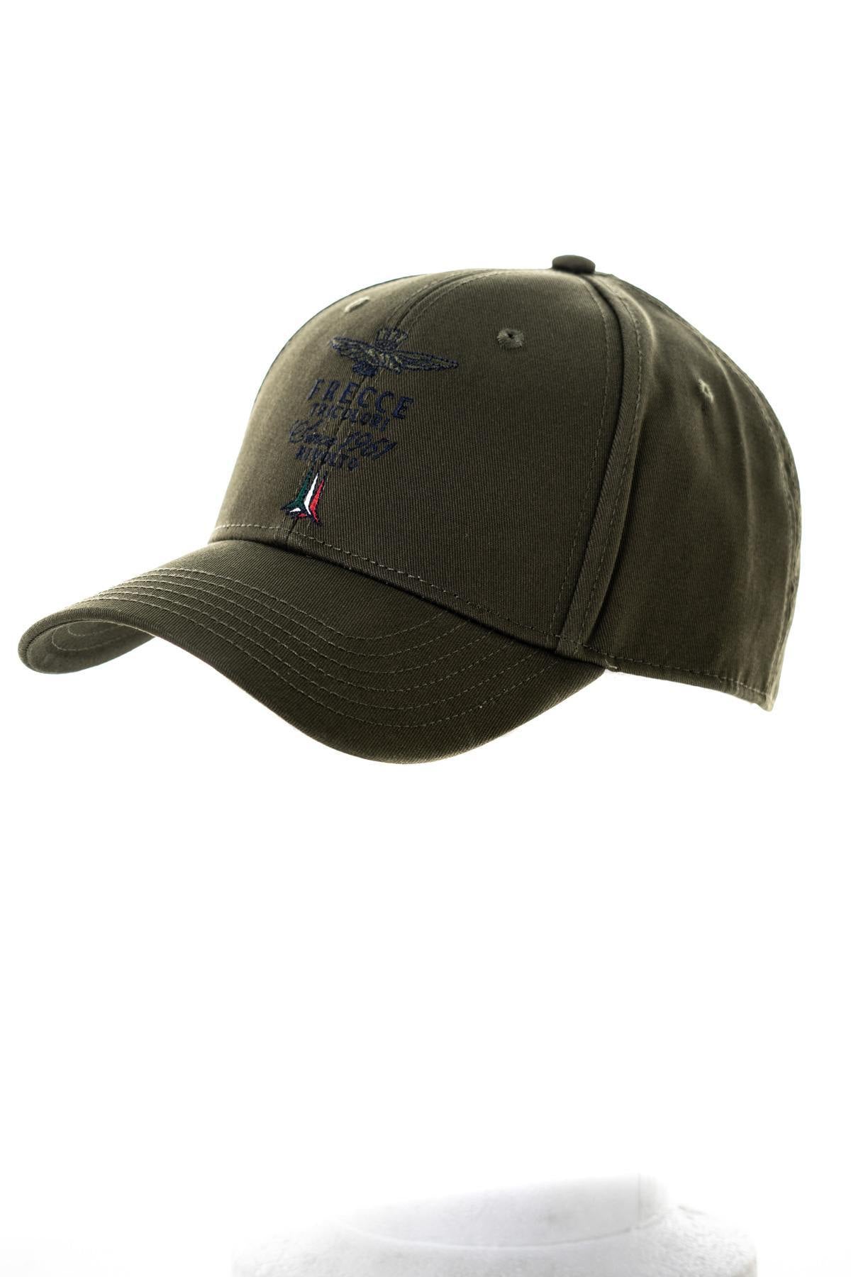 Aeronautica Khaki Polyester Cap - Image n°1