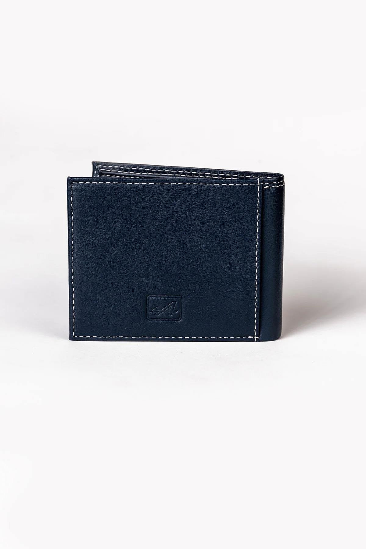 Alpine Navy Leather Wallet - Image n°4