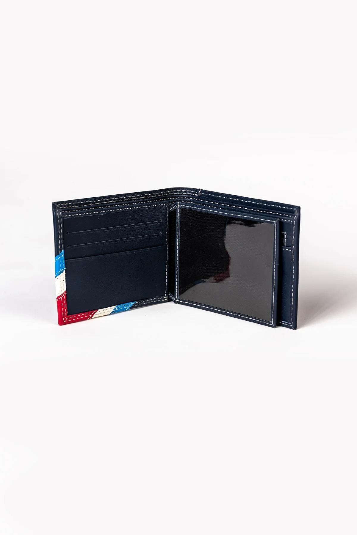 Alpine Navy Leather Wallet - Image n°2