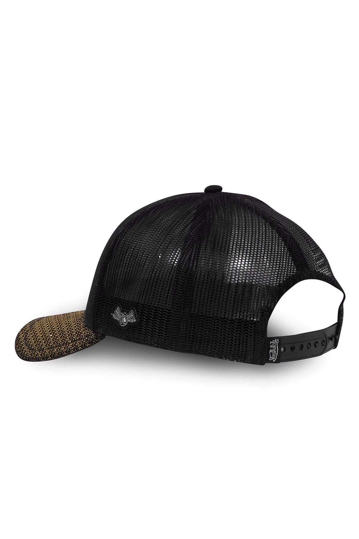 Cappello da baseball nero con visiera screziata - Image n°4