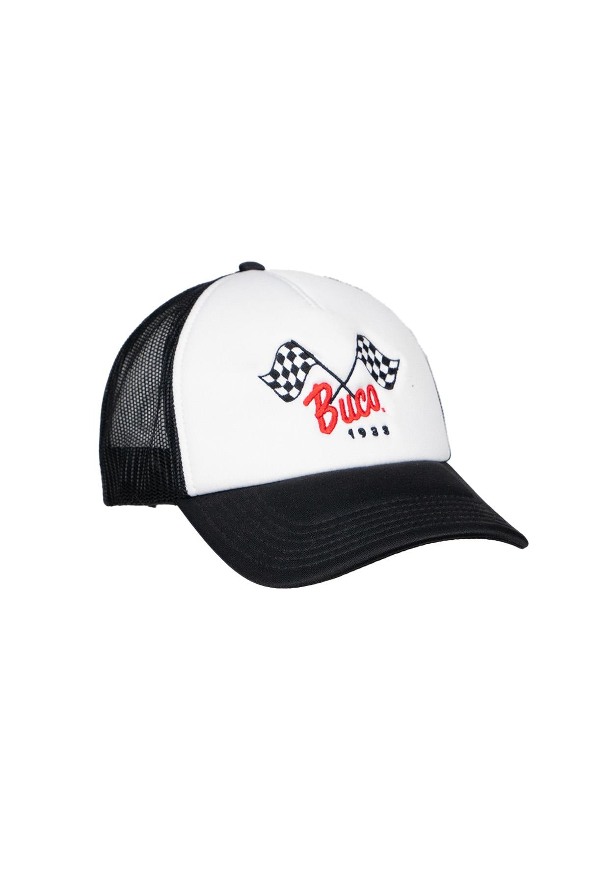 Trucker cap with flag logo - Image n°1