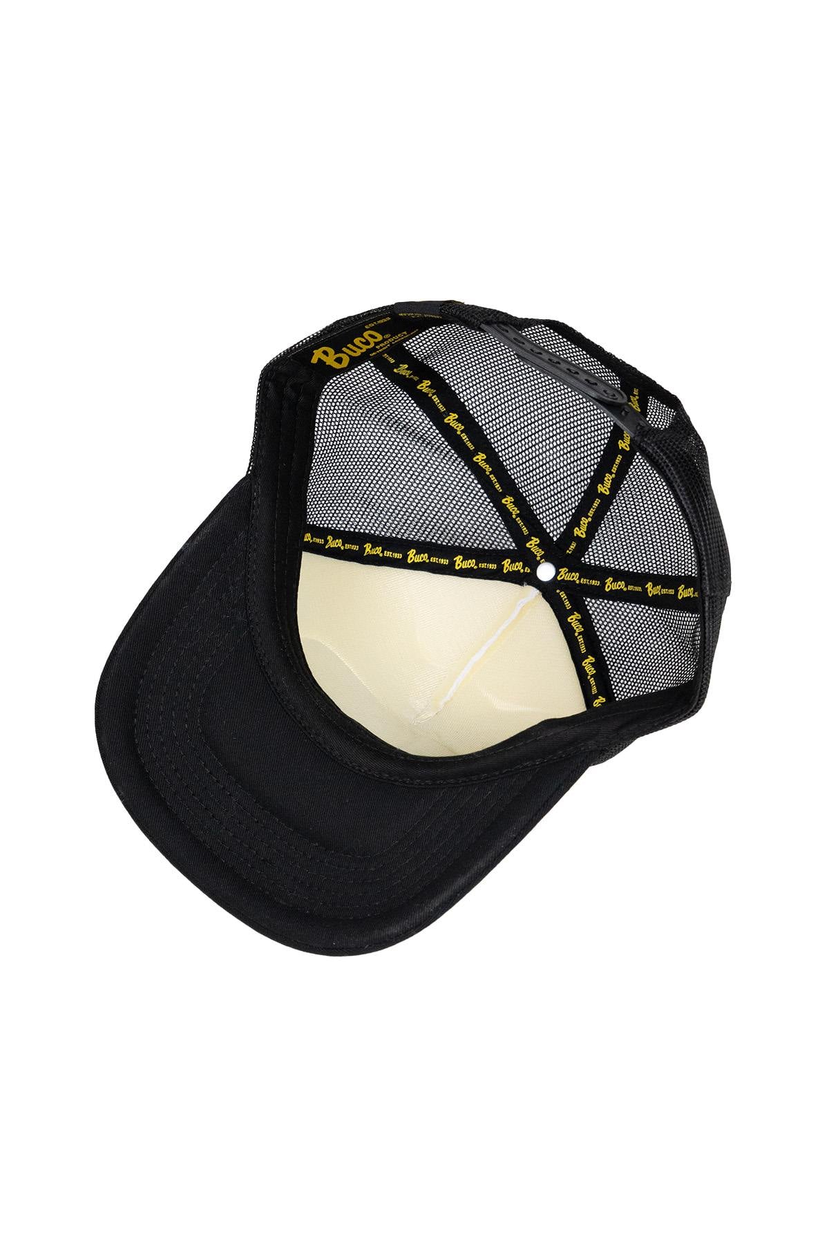 Trucker cap with white and black logo - Image n°3