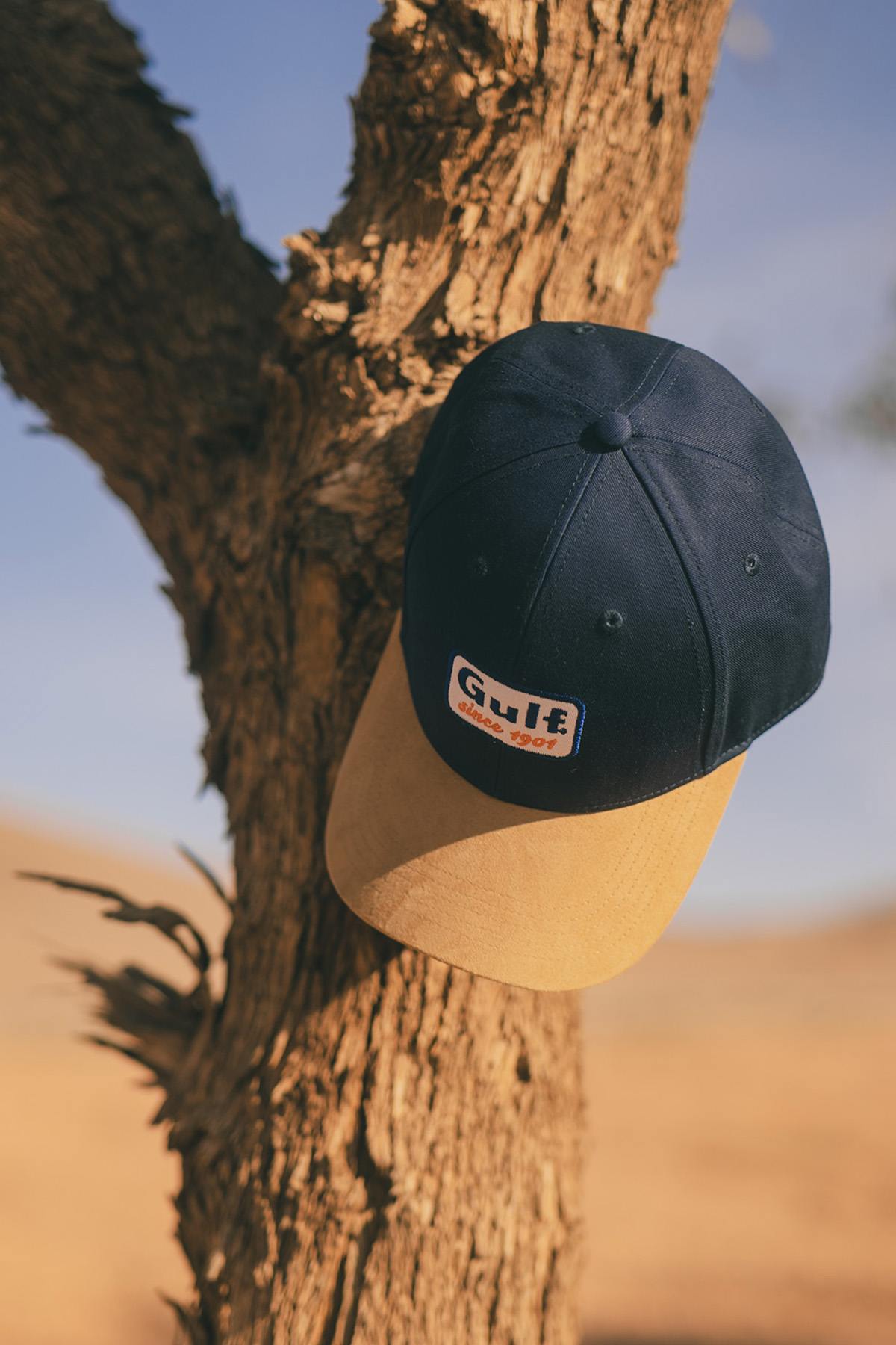 Gulf caramel navy cap - Image n°1