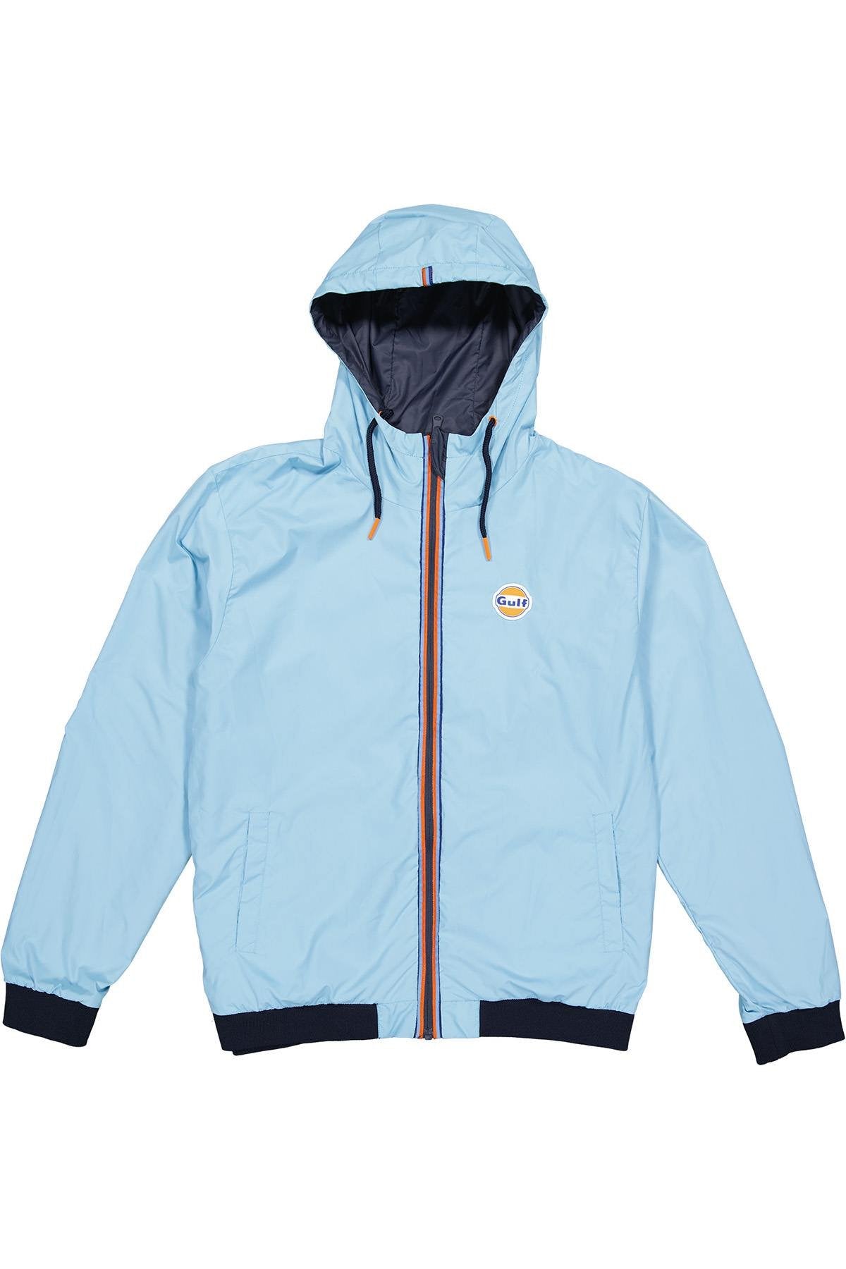 Blue reversible windbreaker - Image n°7