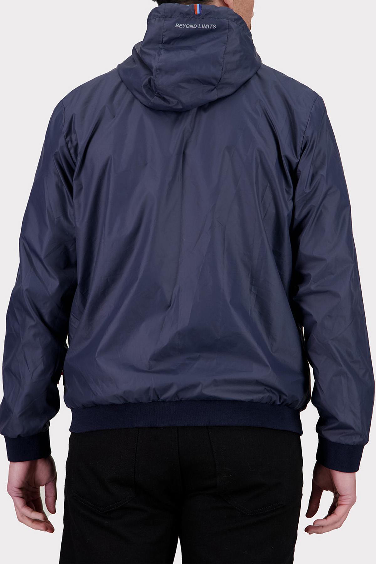 Blue reversible windbreaker - Image n°5