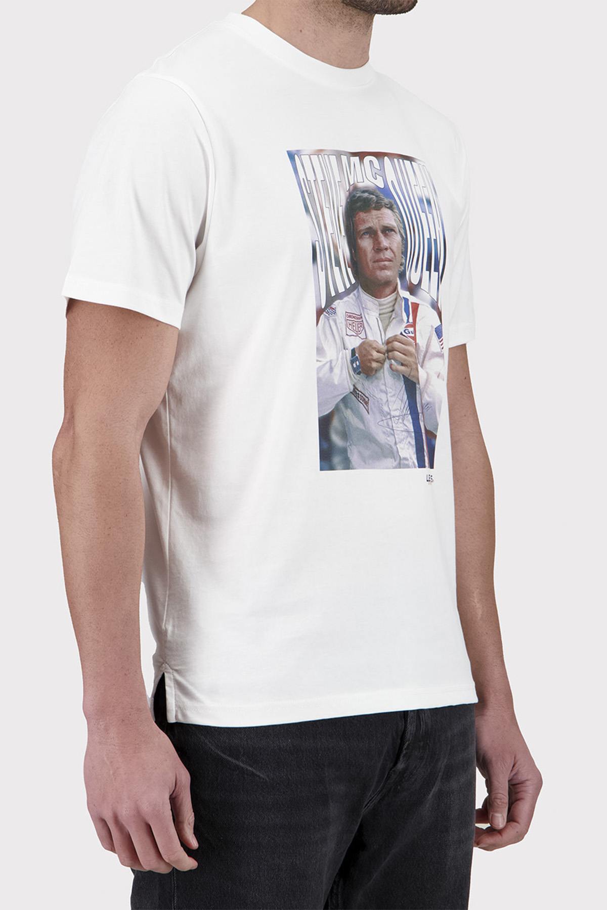 White Steve McQueen cotton t-shirt - Image n°2