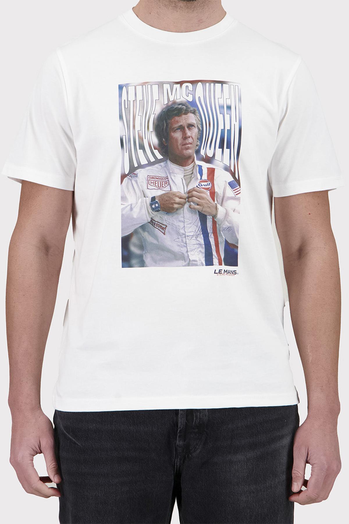 White Steve McQueen cotton t-shirt - Image n°1