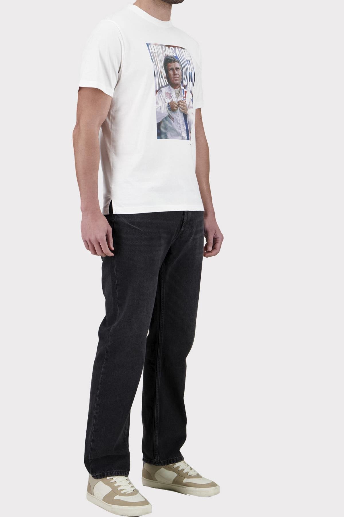 White Steve McQueen cotton t-shirt - Image n°4