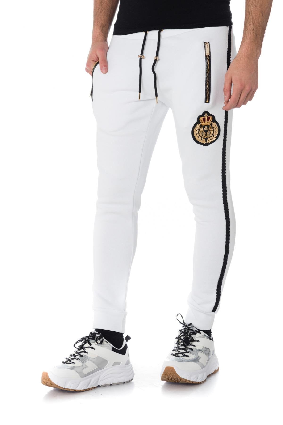 Men's white sweatpants - Image n°4