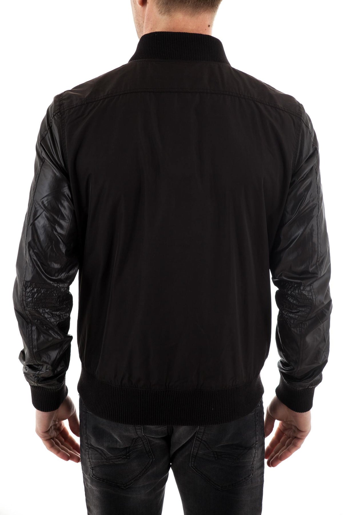 Kaporal textile biker collar jacket Black - Image n°5