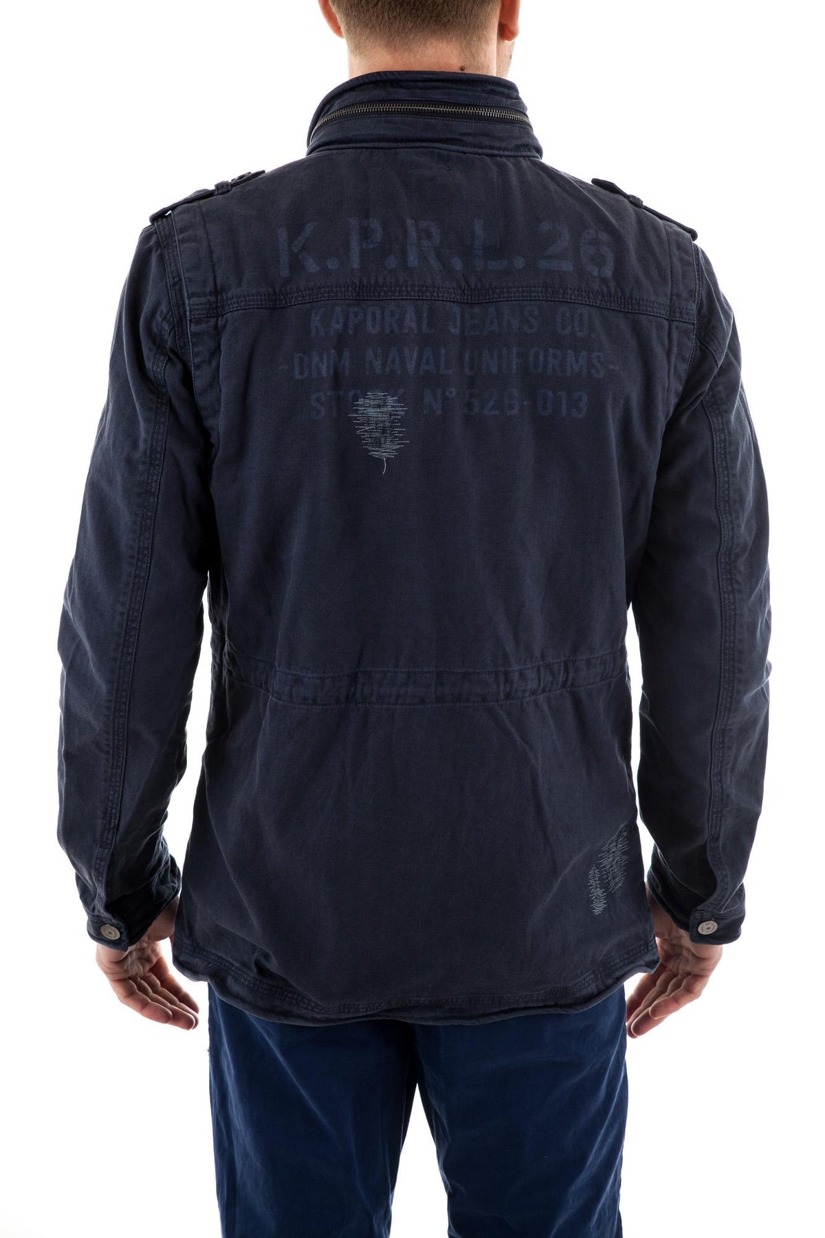 Kaporal cotton jacket for men blue - Image n°5