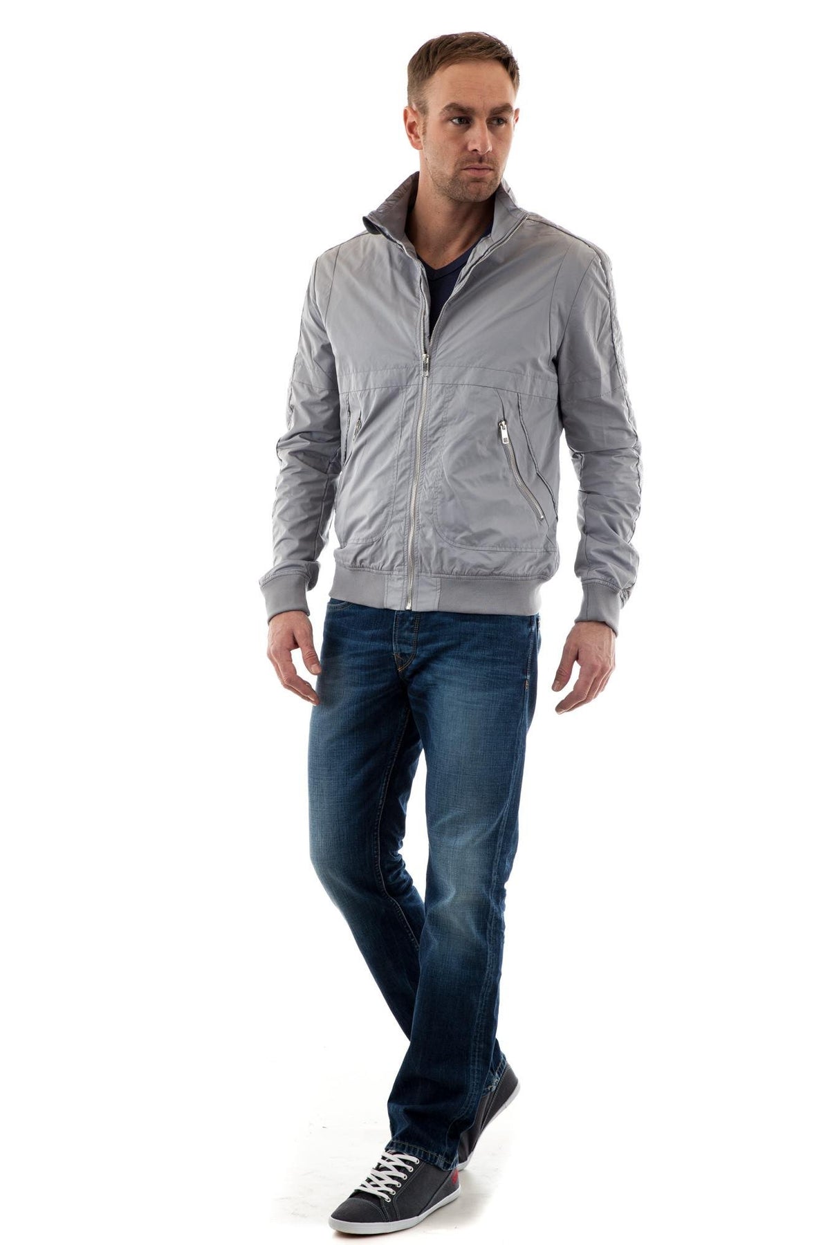 Antony Morato gray jacket for Men - Image n°3