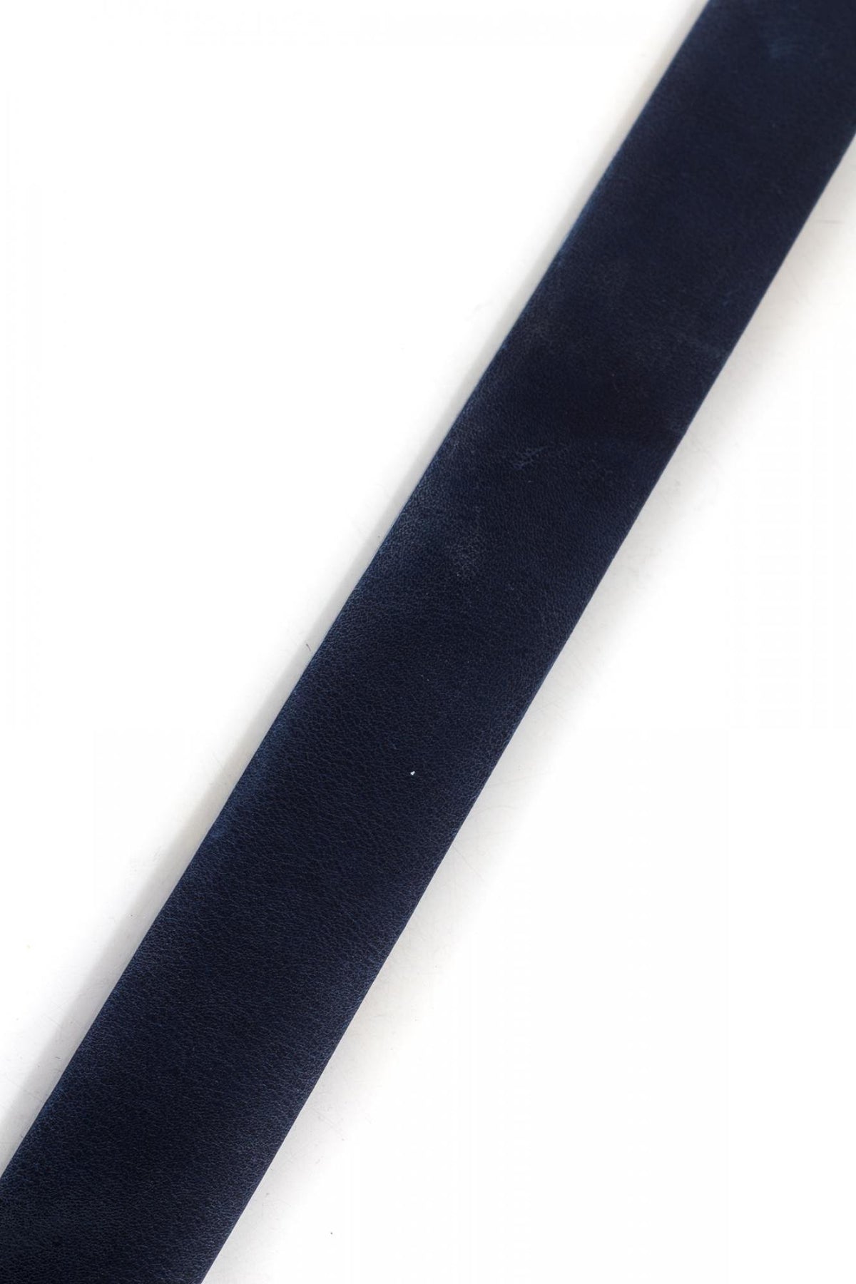 Vanzetti belt in blue cowhide leather - Image n°2