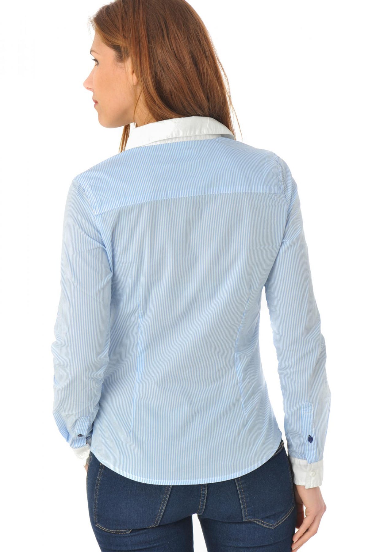 Blue and white kaporal shirt - Image n°2