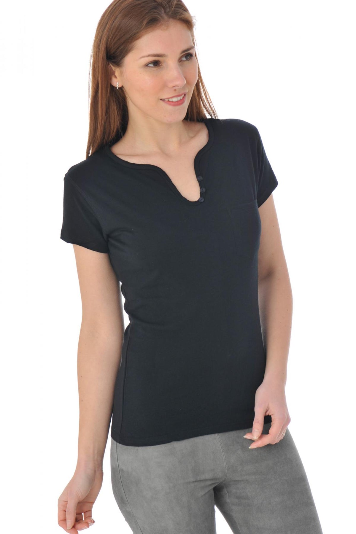 Trendy kaporal black t-shirt - Image n°1