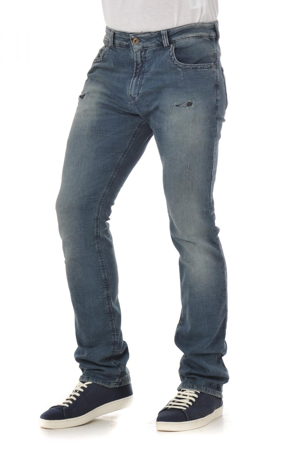  Kaporal men's worn-effect slim jeans - Image n°4