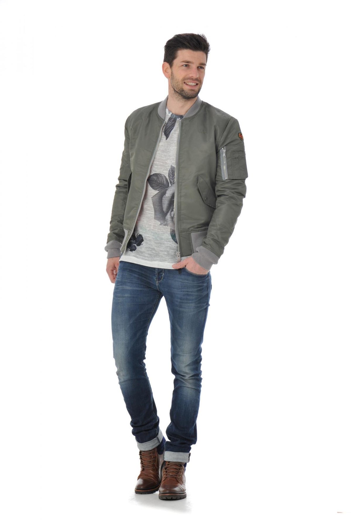 Schott khaki bombers - Image n°2