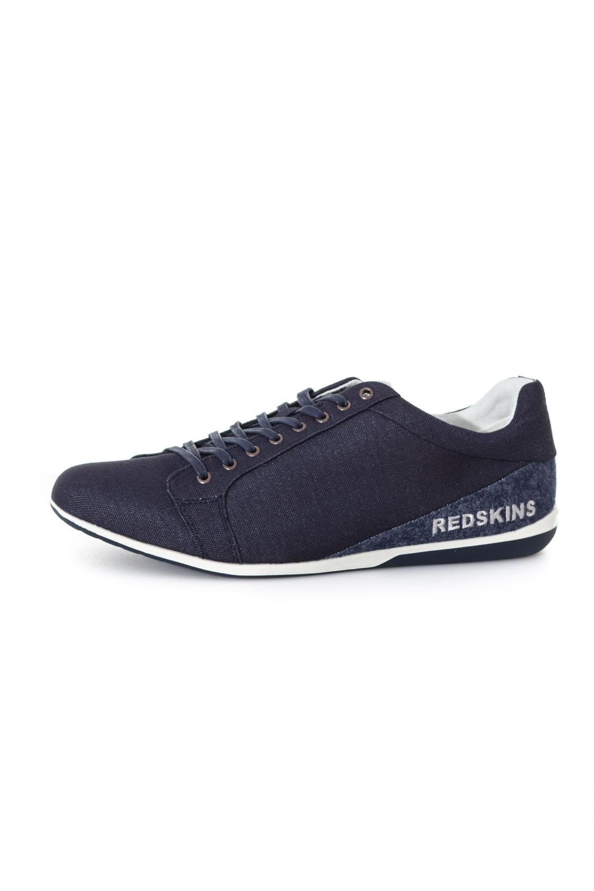 Blue Redskins canvas sneakers for Men - Image n°7