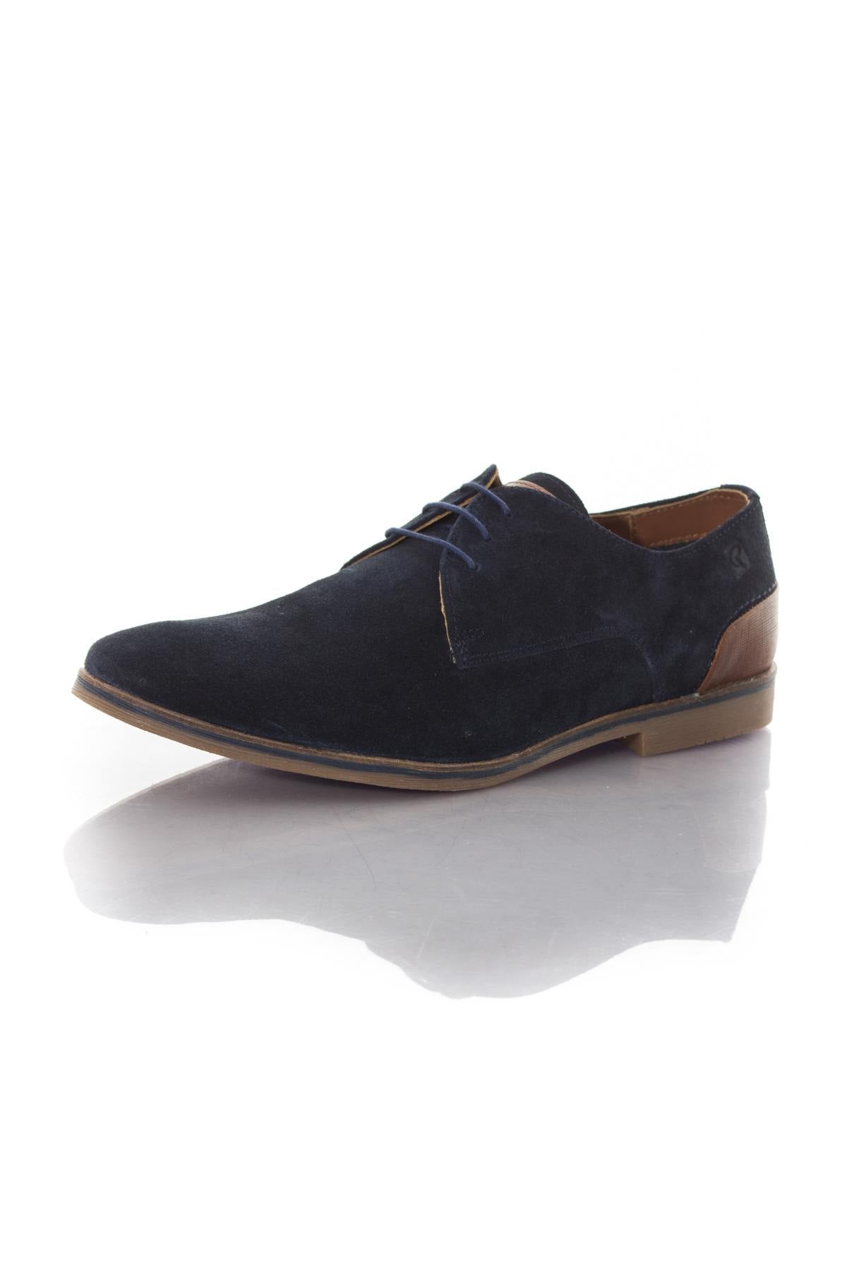  Redskins Navy Leather Derby - Image n°7