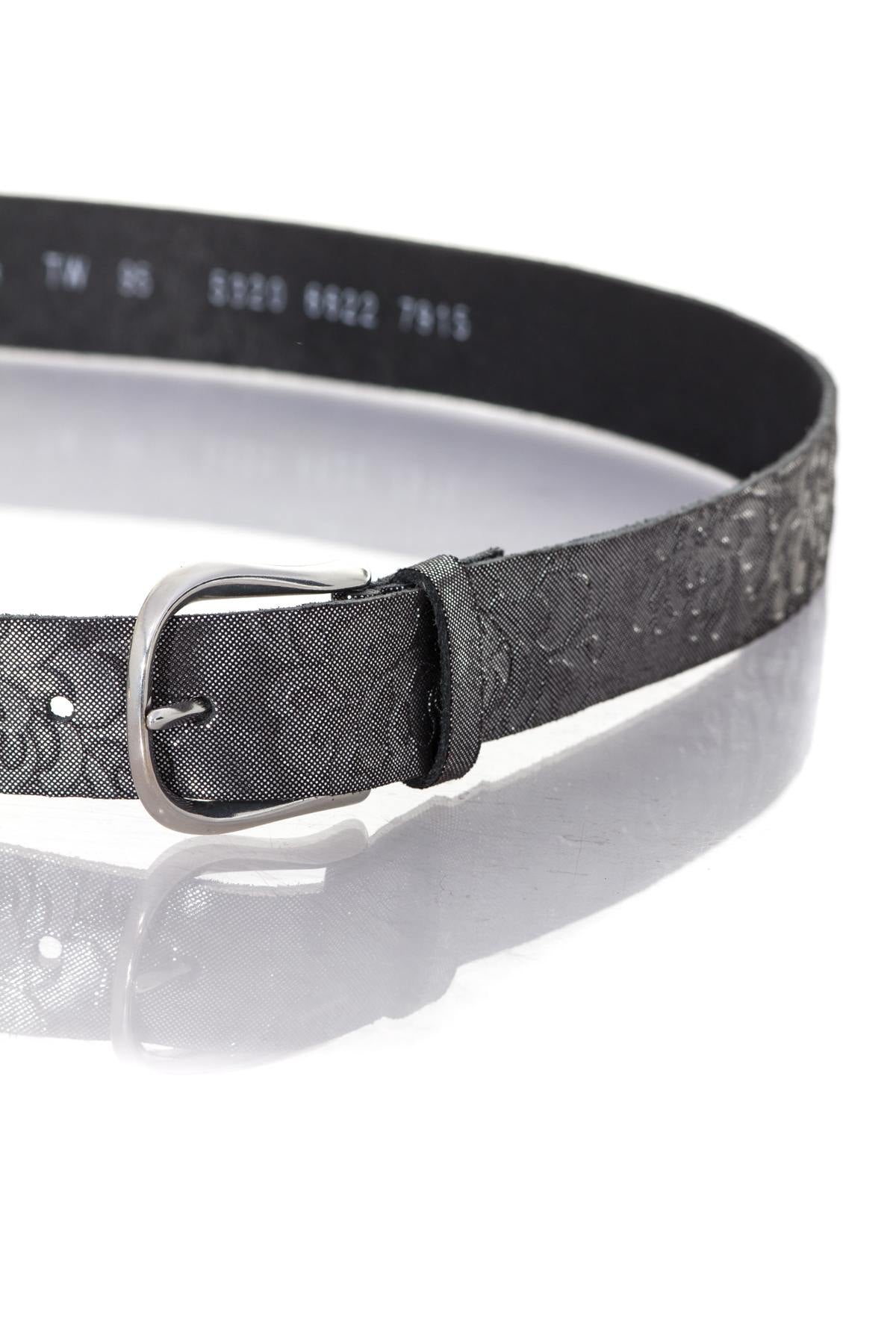 Women's leather belt - Image n°2