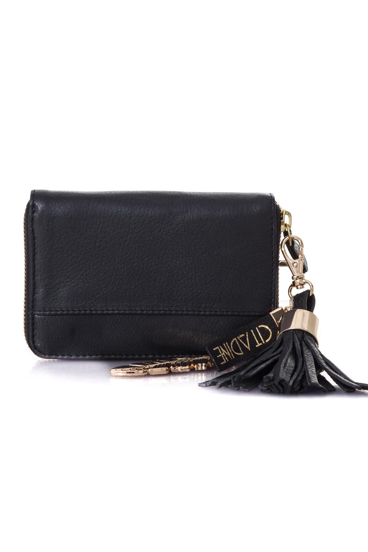 Black leather wallet - Image n°2