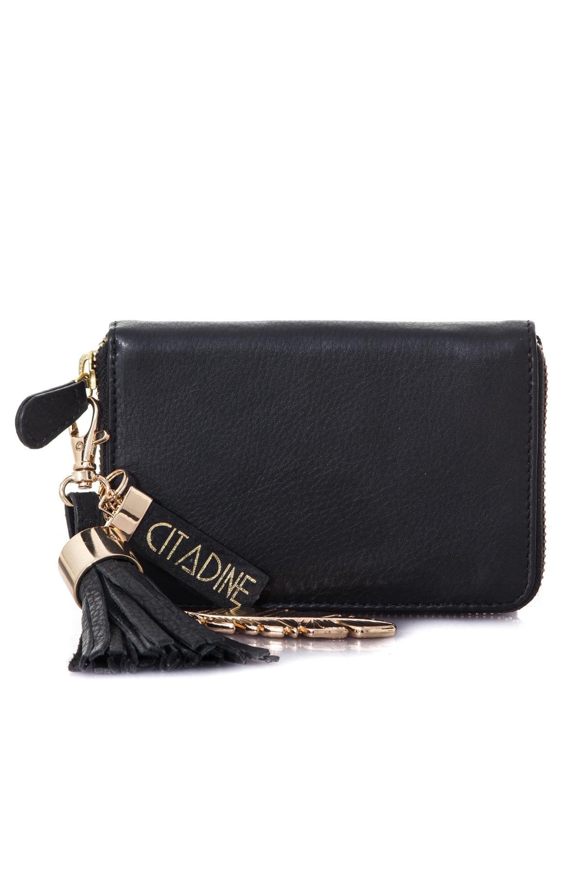 Black leather wallet - Image n°4