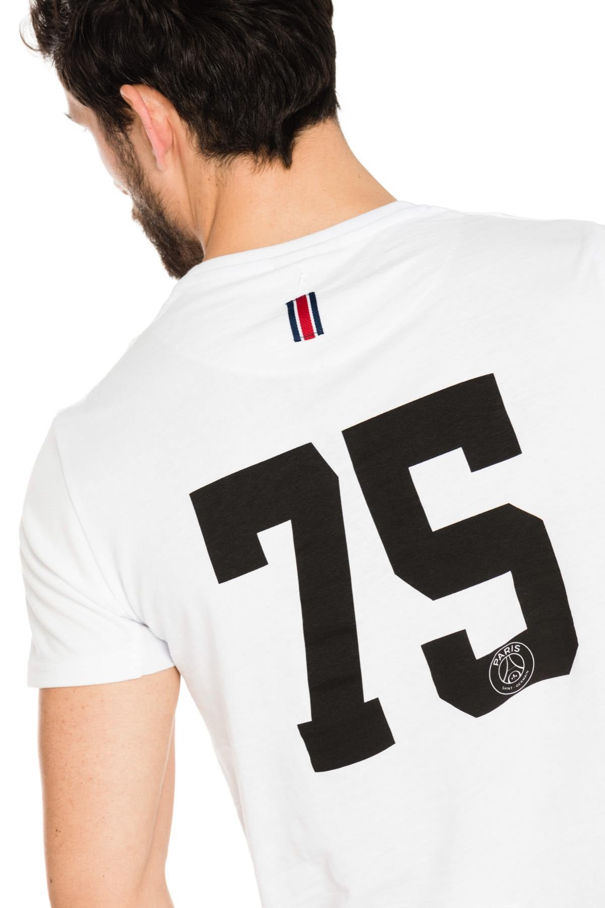 PSG 75 children's white t-shirt - Image n°4